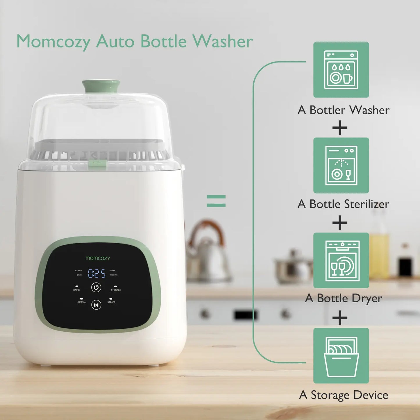 Conti KleanPal Pro Baby Bottle Washer